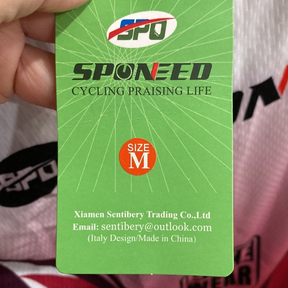 NWT Sooners Bike Wear cycling jersey size Med - Picture 7 of 8